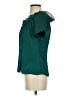 The Limited Teal Short Sleeve Blouse Size XS - photo 5