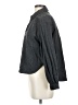 Everlane 100% Cotton Gray 3/4 Sleeve Button-Down Shirt Size S - photo 5