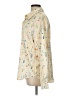 Unbranded Print Ivory Long Sleeve Blouse Size L (estimated) - photo 5