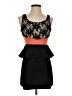 Touch Me Black Cocktail Dress Size S - photo 1