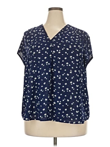 Monday Fun Short Sleeve Blouse (view 1)