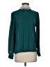 Shein 100% Polyester Teal Long Sleeve Blouse Size 4 - photo 1