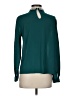 Shein 100% Polyester Teal Long Sleeve Blouse Size 4 - photo 2