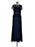 Marina 100% Polyester Blue Cocktail Dress Size 8 - photo 1