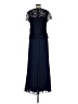 Marina 100% Polyester Blue Cocktail Dress Size 8 - photo 2