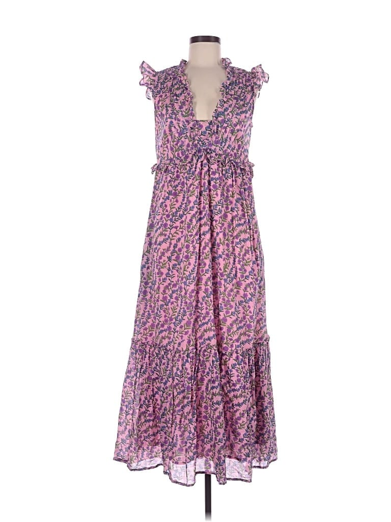 Pre-owned Banjanan Casual Dress In Purple