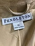 Pendleton 100% Leather Tan Leather Jacket Size M - photo 6