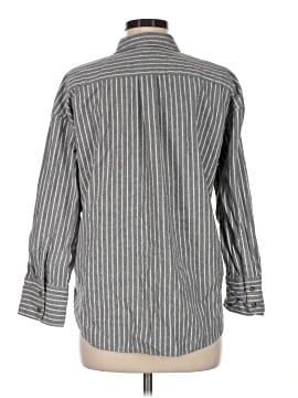 Madewell Flannel Westward Shirt in Stripe (view 2)