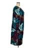 Talbots Print Teal Cocktail Dress Size 2X - photo 4