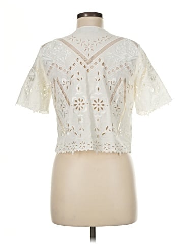 Christy Lynn Short Sleeve Blouse (view 2)