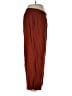 Old Navy Solid Red Burgundy Linen Pants Size L - photo 4