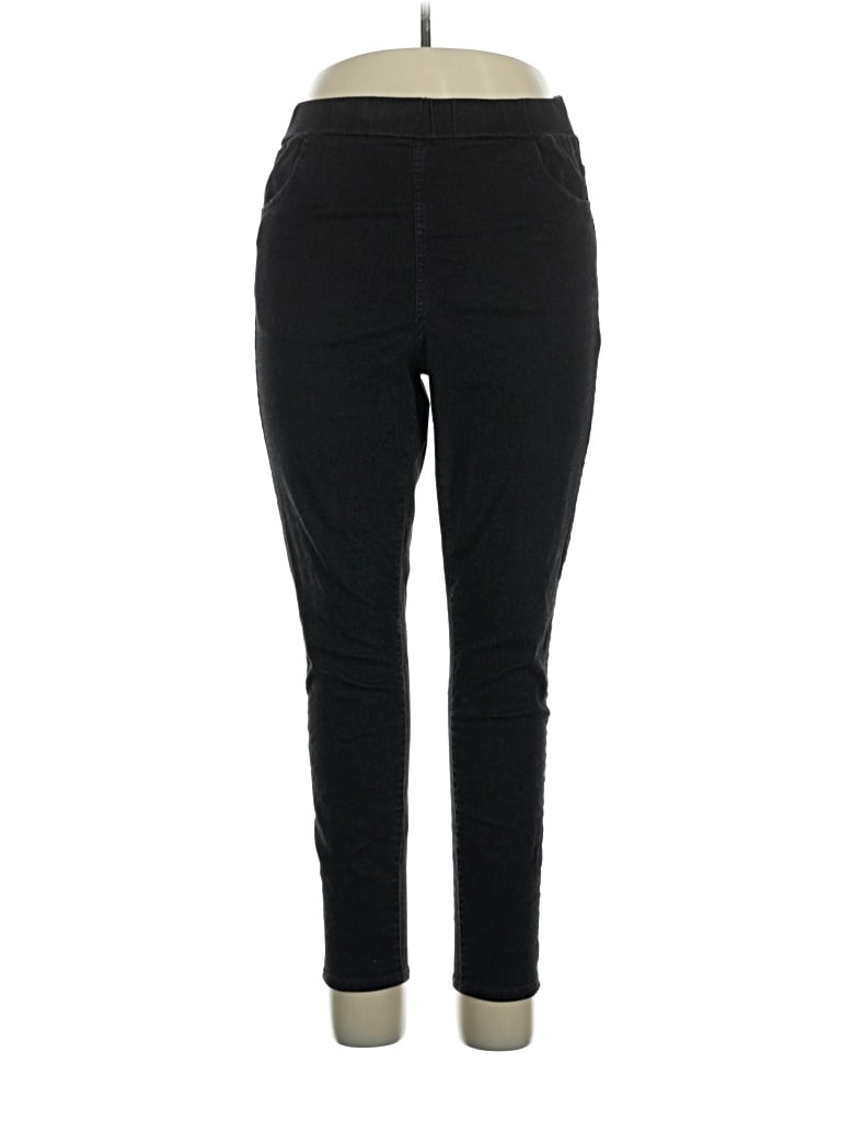 Pre-owned Universal Standard Jeggings In Black