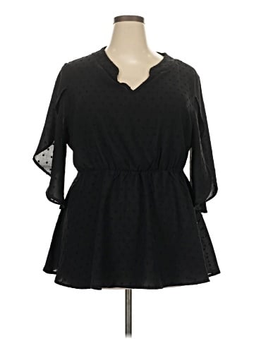 BLOOMCHIC 3/4 Sleeve Blouse (view 1)