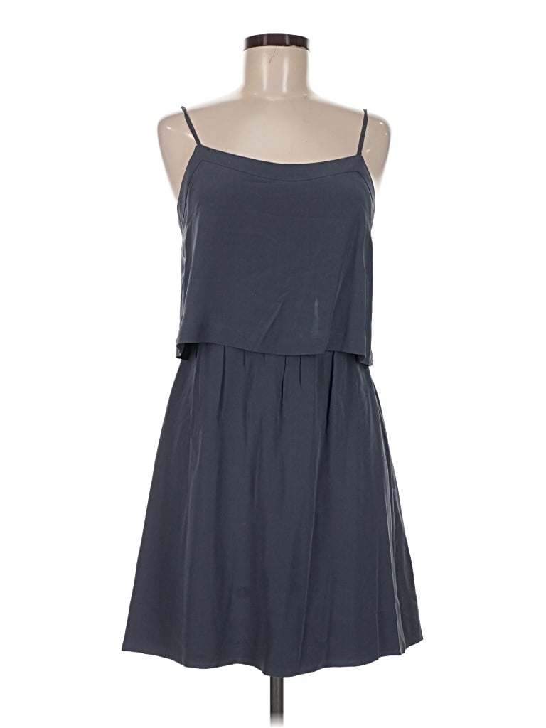 Pre-owned Madewell Casual Dress In Gray