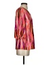 IMAN 100% Polyester Pink 3/4 Sleeve Blouse Size XS - photo 4