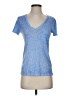 J.Crew 100% Linen Blue Active T-Shirt Size XS - photo 1