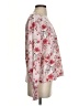 Shein 100% Polyester Floral Pink Long Sleeve Blouse Size 4 - photo 4