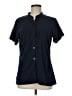 Assorted Brands 100% Cotton Blue Short Sleeve Blouse Size M - photo 1