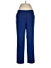 Kasper Solid Blue Dress Pants Size 8 - photo 1