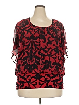 Style&Co Short Sleeve Blouse (view 1)