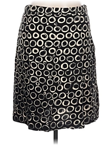 Linda Allard Ellen Tracy Silk Skirt (view 1)