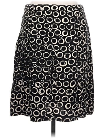Linda Allard Ellen Tracy Silk Skirt (view 2)