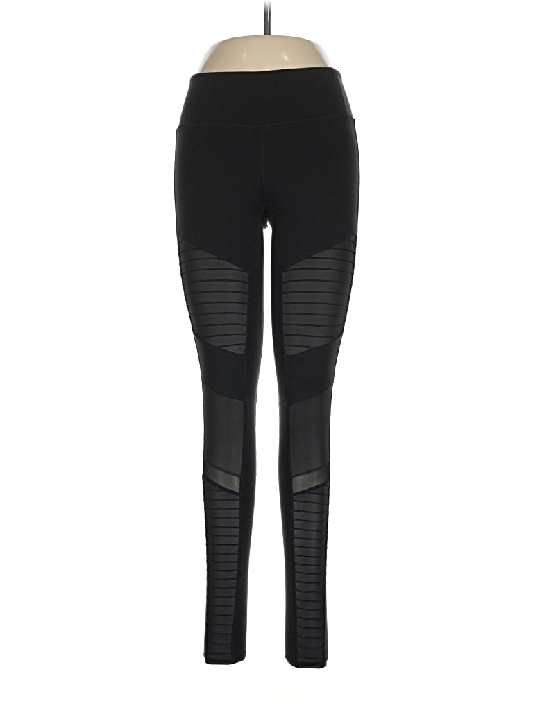 Pre-owned Alo Yoga Leggings In Black