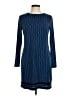 MICHAEL Michael Kors Blue Casual Dress Size M (petite) - photo 1