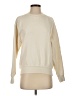 Zara Solid Ivory Sweatshirt Size S - photo 1