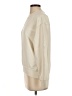 Zara Solid Ivory Sweatshirt Size S - photo 5