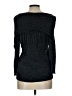 Notations Black 3/4 Sleeve Top Size L - photo 2