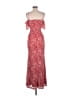 JS Collections 100% Polyester Red Cocktail Dress Size 10 - photo 2