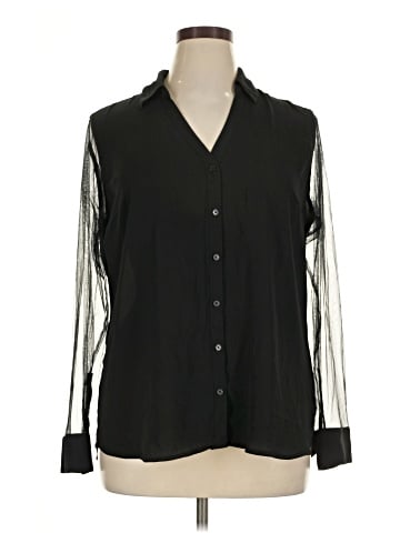 Express Long Sleeve Blouse (view 1)