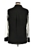 Express 100% Polyester Color Block Black Long Sleeve Blouse Size XL - photo 2