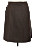 Theory Solid Brown Wool Skirt Size 10 - photo 2