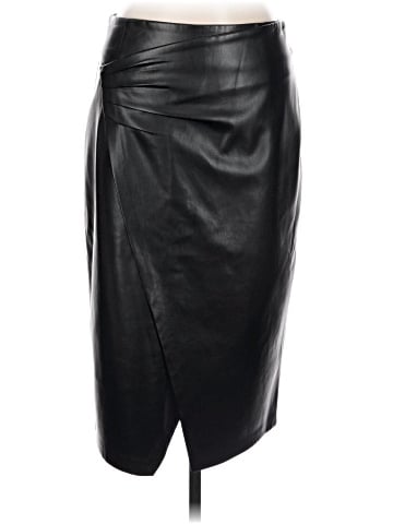 Elie Tahari Faux Leather Skirt (view 1)