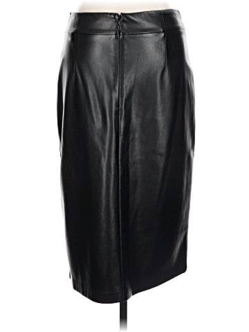 Elie Tahari Faux Leather Skirt (view 2)