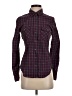 Levi's Plaid Burgundy Long Sleeve Button-Down Shirt Size S - photo 1