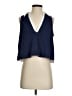 Maeve 100% Cotton Blue Tank Top Size S - photo 1