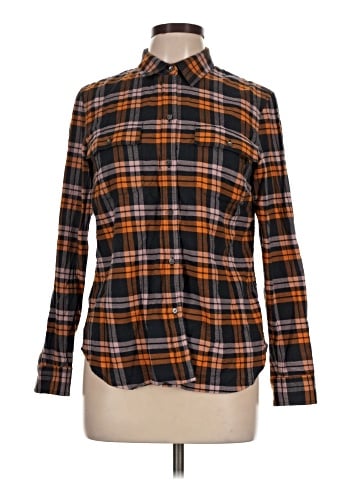 L.L.Bean Signature Long Sleeve Button-Down Shirt (view 1)
