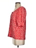 J.Crew 100% Viscose Red Short Sleeve Blouse Size S - photo 5