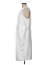 Serra Solid White Casual Dress Size L - photo 5