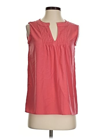 Ann Taylor Sleeveless T-Shirt (view 1)