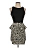 Symphony Graphic Black Cocktail Dress Size XXS (estimated) - photo 1