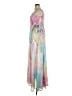 Hutch 100% Polyester Tie-dye Pink Cocktail Dress Size XL - photo 5
