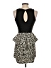 Symphony Graphic Black Cocktail Dress Size XXS (estimated) - photo 2