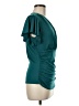 Grace Karin Teal Short Sleeve Top Size M - photo 4