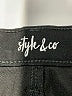 Style&Co Solid Black Casual Pants Size 20 - photo 4