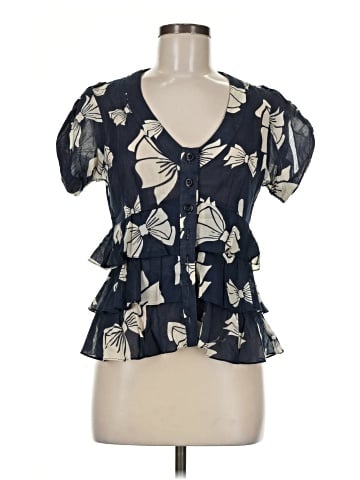 Nanette Lepore Short Sleeve Blouse (view 1)