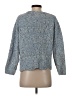 Jun & Ivy Tweed Blue Pullover Sweater Size S - photo 2
